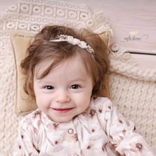 Baby fotograaf Sittersessie 6, 7, 8, 9 of 10 maanden oude baby